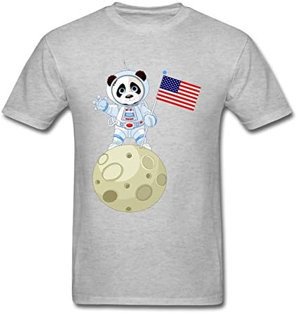 MRFDA Panda Astronaut On The Moon T Shirt For Men