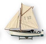 Eigenschaften Authentic Models / Modellschiff, Yarmouth-Kutter ? blaugrün. Auf jeden Fall ein tolles Geschenk!