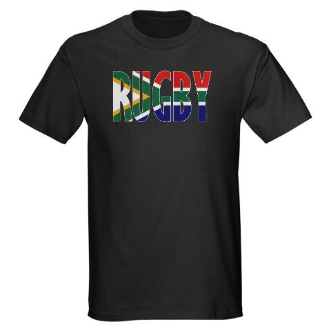 Rugby South Africa Sports Dark T-Shirt Rugby South Africa Sports Dark T-Shirt