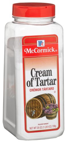 Mccormick Cream Of Tartar, 25-Ounce Container (Pack of 2) by McCormick