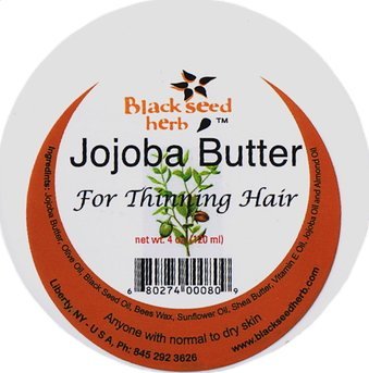 Ginkgo Jojoba Hair Butter for Thinning Hair- 6 oz.