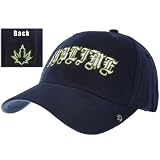 Sublime - Navy Leaf Fitted Baseball Cap