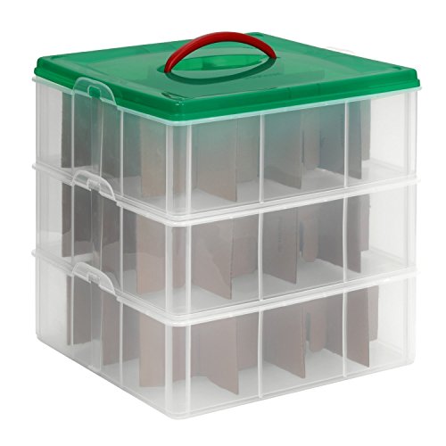 Contributes closure proof zober Christmas Ornament Storage Boxes – Christmas Decorating Fun