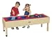 Jonti-Craft 0886JC Toddler 3 Tub Sensory Table, Birch & Maple