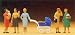 Preiser 10024 Group of Women & Pram HO Gauge (Pack of 5)