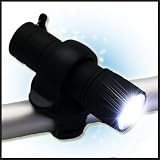Fahrradlampe Deluxe Aluminium Vorderleuchte mit 9 LEDsvon "Oramics"