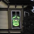 WINDOW POSTER GREEN DEMON
