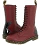 DR DOC MARTENS Rocker Burgundy Boots Shoes Womens 9