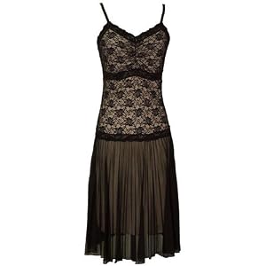 Flapper Floral Lace Babydoll Slip Dress Prom JR Plus Size