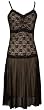 Flapper Floral Lace Babydoll Slip Dress Prom JR Plus Size