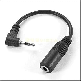 LUPO 2.5mm-3.5mm Stereo Headphone Adapter (For All Ipod's And MP3/MP4 Players)