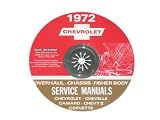 1972 Corvette Shop and Service Manual on CD