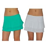 2 PACK: Womens BODY GLOVE Smoothies Lambada Swim & Surf Quick-Dry Beach Skirts - S/L