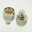 RF coaxial coax adapter UHF male PL259 PL-259 to mini UHF female