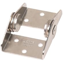 Friction Hinge, 304 Stainless Steel, 1-47/64" Leaf Height, 3-5/32" Open Width,  43.4 lbs/in Torque (Pack of 1)