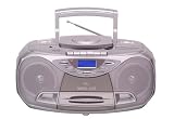 Elta 6730 M Radiorekorder mit CD-Player (USB, MP3) silber - 