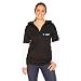 Black White One of A Kind 2 Color Hoodie mock t-shirt sleeves & fleece body,