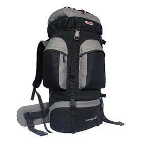 NEW CUSCUS 6200ci Internal Frame Hiking Camp Travel Backpack -Gray