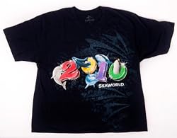 SeaWorld 2010 Navy Adult Tee