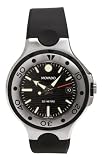 Movado Men’s Series 800 Black Thermoresin Strap Black Dial Watch #2600002