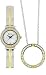 Bulova Women's Swarovski Crystal Pendant Watch Boxed Set #98X000