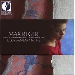 Reger: Three Sonatas for Violin