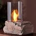 Real Flame Personal Fireplace, Red Rock