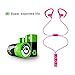 Bluetooth Headphones High-Fidelity Earhook Stereo Sport Sweatproof Noise Cancelling Earbuds with Mic Magnet Attraction for Running or Other Gym Exercise Rose Red