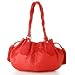 Apparel : Nina Raye Drawstring Ostrich Leather Handbag