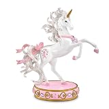 A Heart Full Of Hope Breast Cancer Charity Collectible Unicorn Figurine by The Hamilton Collection