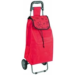 Metaltex 415205127 Daphne Shopping Trolley, rot