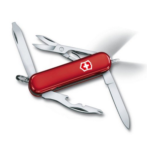 Victorinox-Couteau Suisse Victorinox Midnite Manager 0.6366 Rouge - 10 Fonctions