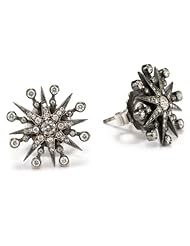 Colette Steckel "Galaxia" 18k Gold Starburst Studs Earrings