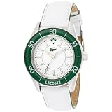 Lacoste Womens 2000559 Opio White Leather Gree