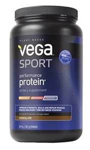 Vega Sport Performance Protein, 29 oz Tub, Chocolate (FFP)
