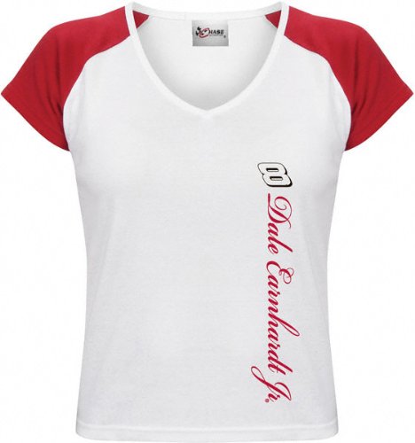 Buy Dale Earnhardt Jr Ladies Dynamic Style V-Neck Tee
