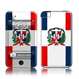 Dominican Republic Flag Design Apple iPod touch 2G (2nd Gen) / 3G (3rd Gen) Protector Skin Decal Sticker