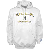 adidas UCLA Bruins White Stacked Pullover Hoody Sweatshirt