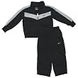 Nike Boys 4-7 Grey/Red Tricot Jog Set