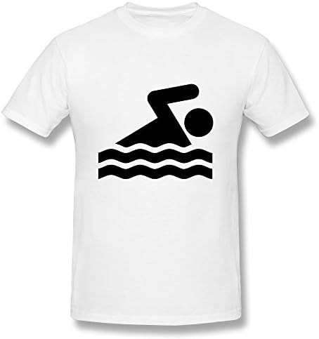 CHADLAVIGNE 100% Cotton Men's Swimming T-shirt