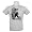KractIce *Hockey Thing* Fine Jersey Vintage T-Shirt (Silver) Size Small