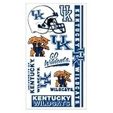 Sporting Goods : Kentucky Wildcats Temporary Tattoos Set (Set of 6 Sheets)