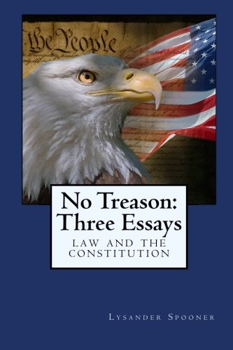 no treason three essays law and the constitution