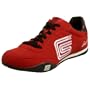 A2Z Racer Gear Men's Shelby Cobra CS007 Embroidered Logo Casual Driving Shoe,Red,10 M US