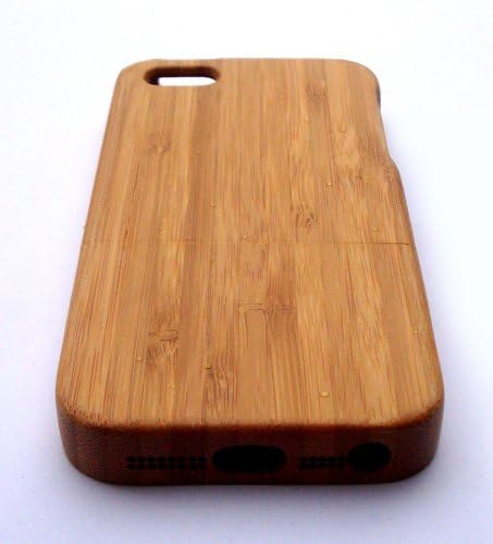 Iphone 4 / 4s Bamboo Walnut Case - Iphone 5 Hand Made Hard Wood Case - Protective Case Shell (Bamboo protective case, For iphone 5)