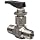 Parker VQ Series Stainless Steel 316 Toggle Valve, Inline, Toggle Handle, PTFE Stem, NPT Male