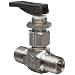 Parker VQ Series Stainless Steel 316 Toggle Valve, Inline, Toggle Handle, PTFE Stem, NPT Male