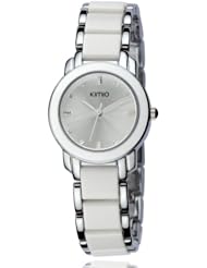 Lady watch quartz watch white ceramic watch fashion students watch WOMAN K455L