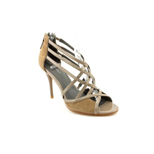 Calvin Klein Sirey Womens Open Toe Kid Suede Dress Sandals Shoes