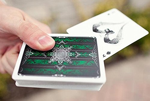 Artifice Deck - Performance Coated Playing Cards (2nd Edition) by Ellusionist - Emerald Green
